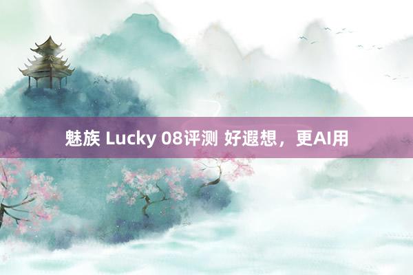 魅族 Lucky 08评测 好遐想，更AI用