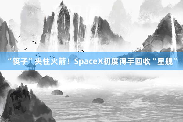 “筷子”夹住火箭！SpaceX初度得手回收“星舰”