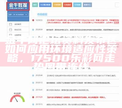 金牛网论坛资料发布区如何应用环境适应性策略， 17500乐彩网走势图带连线